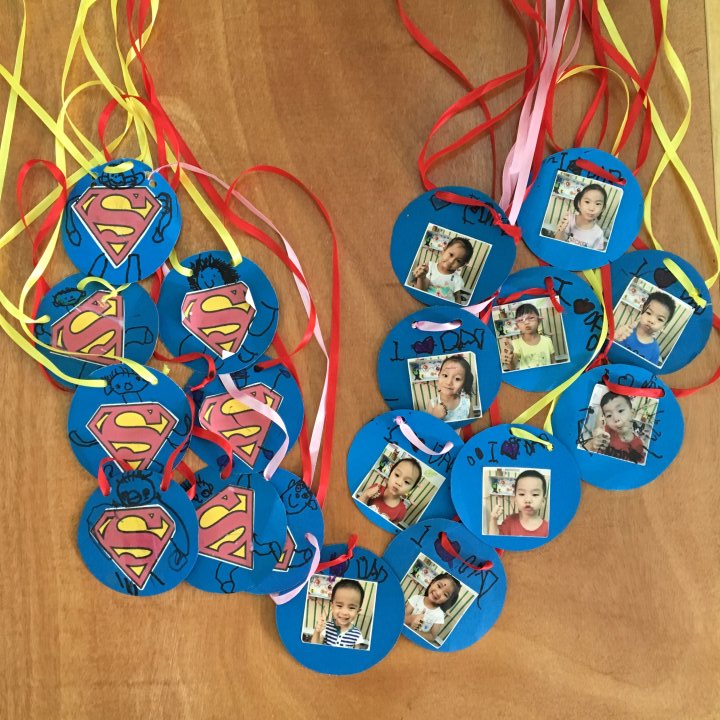 爸爸，你就是我的超級英雄！