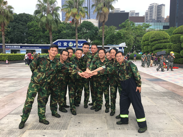 參與消防大比武，意識(shí)技術(shù)雙提升